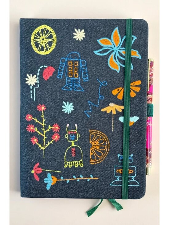 Buy EMBERWING JOURNAL AND PEN SET | Johnny Was New Johnny Was Lemona Journal and Pen Set